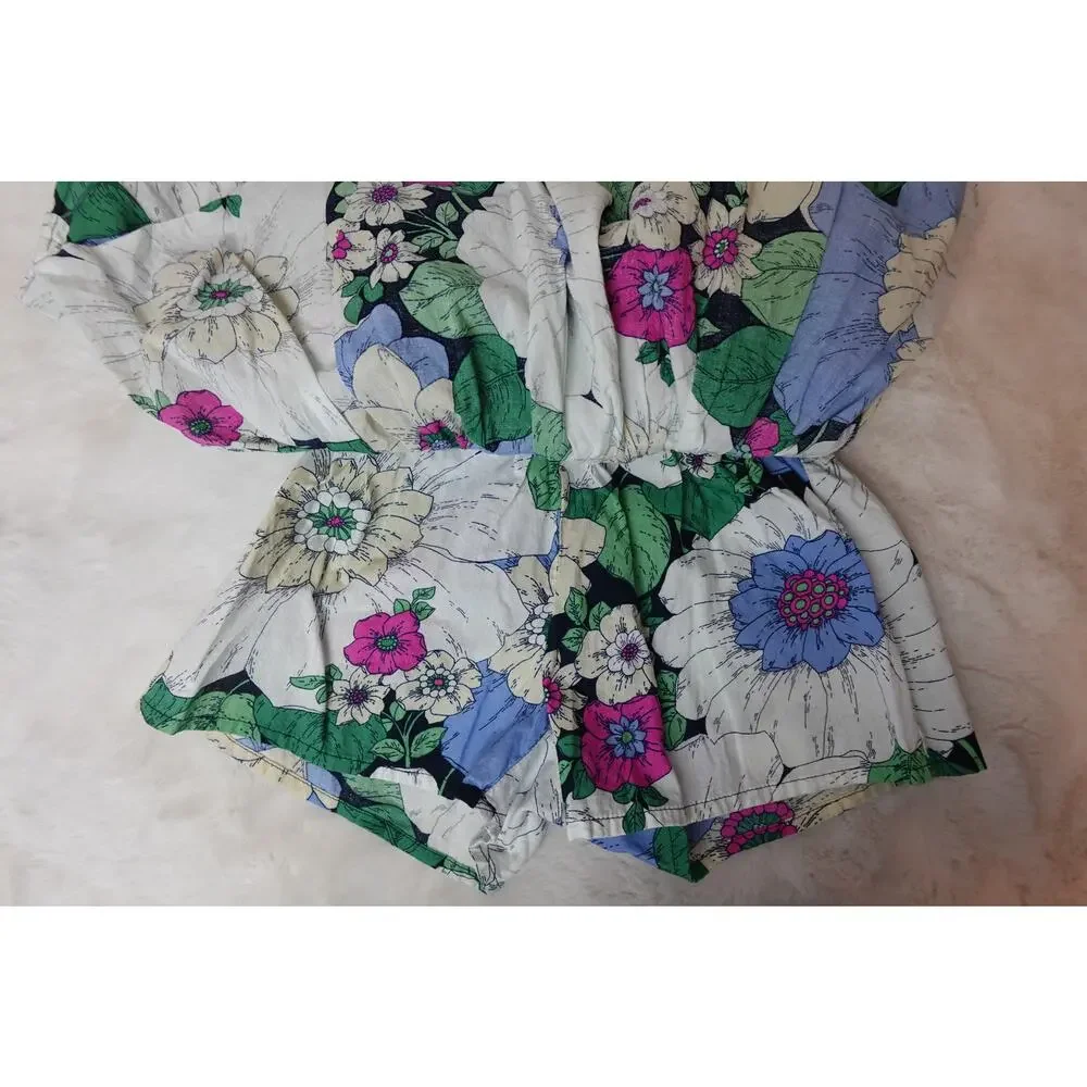 Gap Kids Floral Tiered Skort - Smocked Waist - Girls' M